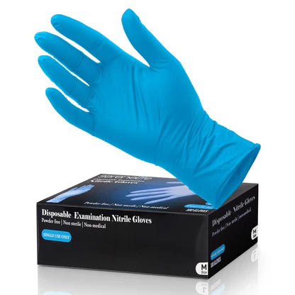 NITRILE GLOVES MEDIUM 100CT