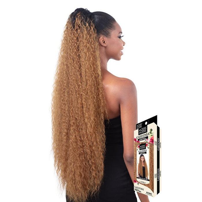 MODEL MODEL GARDENIA TROPICAL CURL PONYTAIL   26''