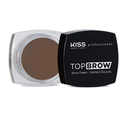 KISS TOP BROW CREAM KBCM04 DARK BROWN