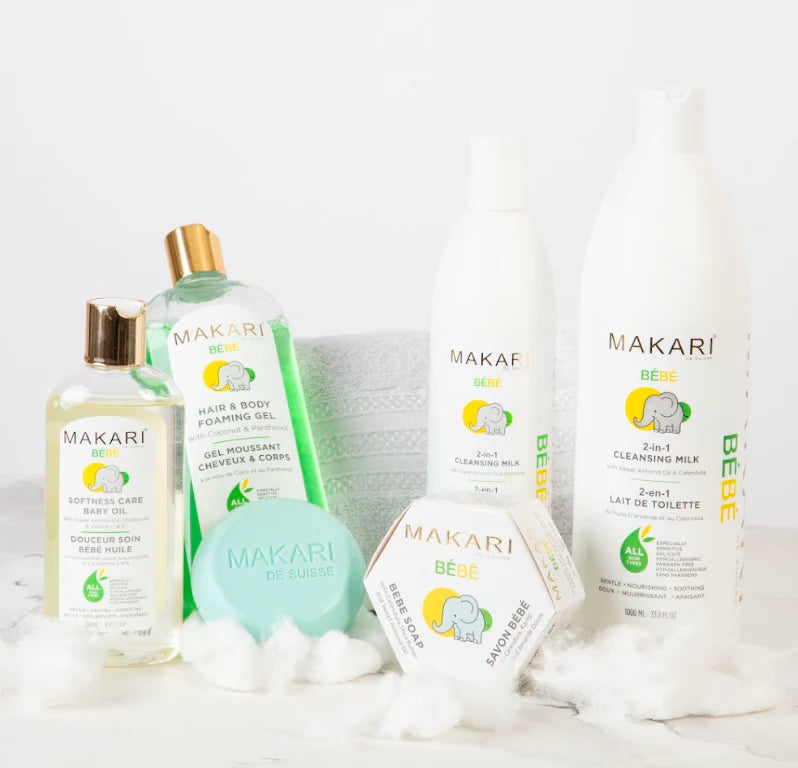 MAKARI BEBE 2 IN 1 CLEANSING  MILK 17OZ