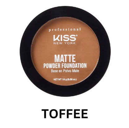KISS ProTouch Powder Foundation in Toffee (KPPF325)