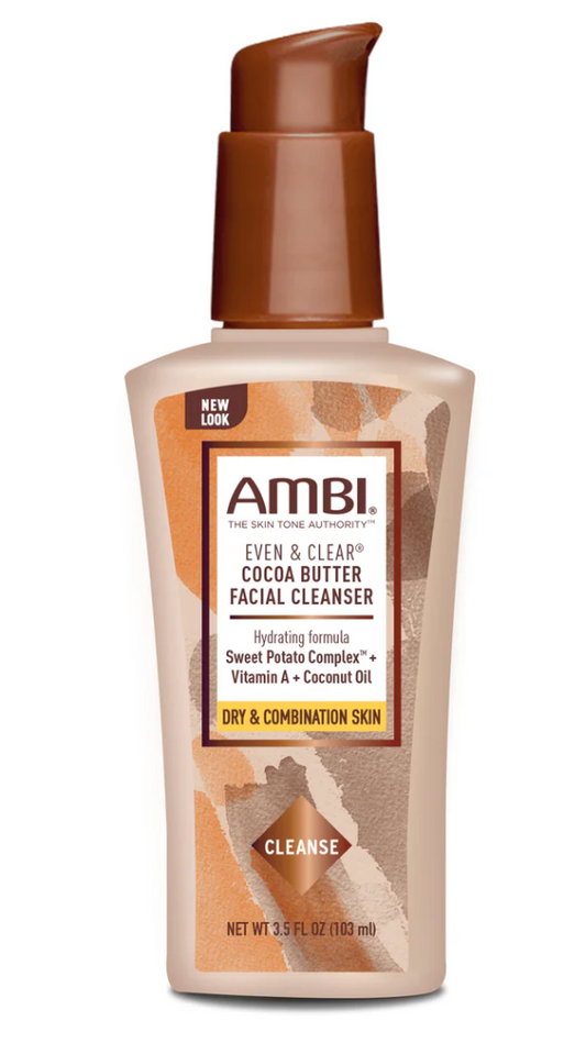 AMBI EVEN&CLEAR FACIAL CLEANSER-COCO BUTTER 3.5 OZ