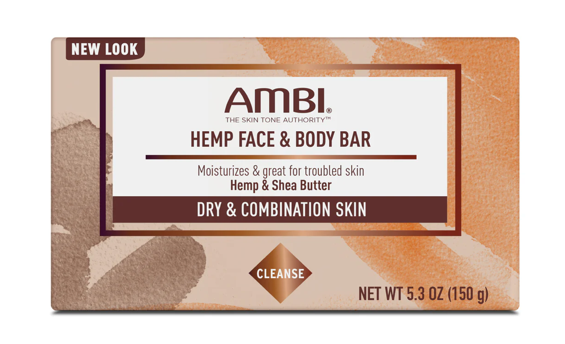 AMBI FACE N BODY SOAP HEMP 5.3 OZ