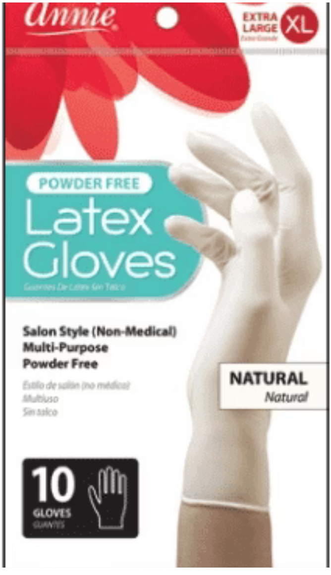 ANNIE LATEX GLOVES XL 3848
