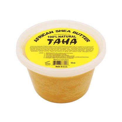 TAHA 100% AFRICAN SHEA BUTTER 3OZ