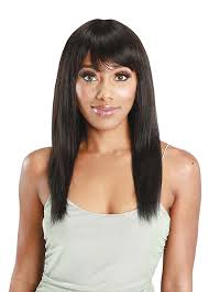 ZURY HR-BRAZILIAN HUMAN HAIR VENETA WIG 1B  18''