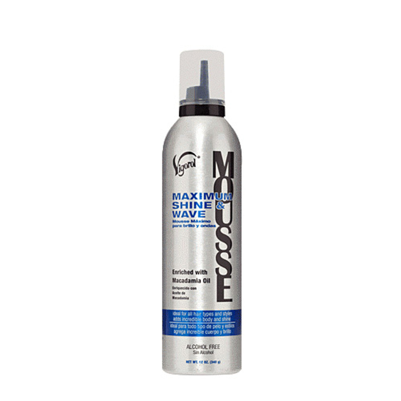 VIGOROL MOUSSE MAX SHINE 12 OZ