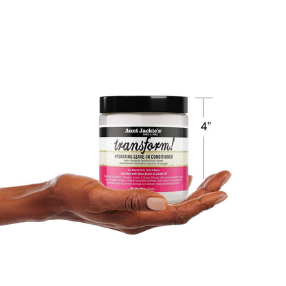 AUNT JACKIES TRANSFORM HYDRATING LEAVE-IN CONDIITIONER 15OZ