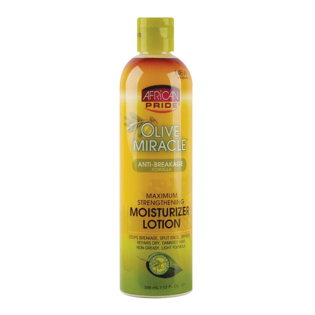 AFRICAN PRIDE OLIVE MIRACLE MOISTRIZING LOTION 12OZ