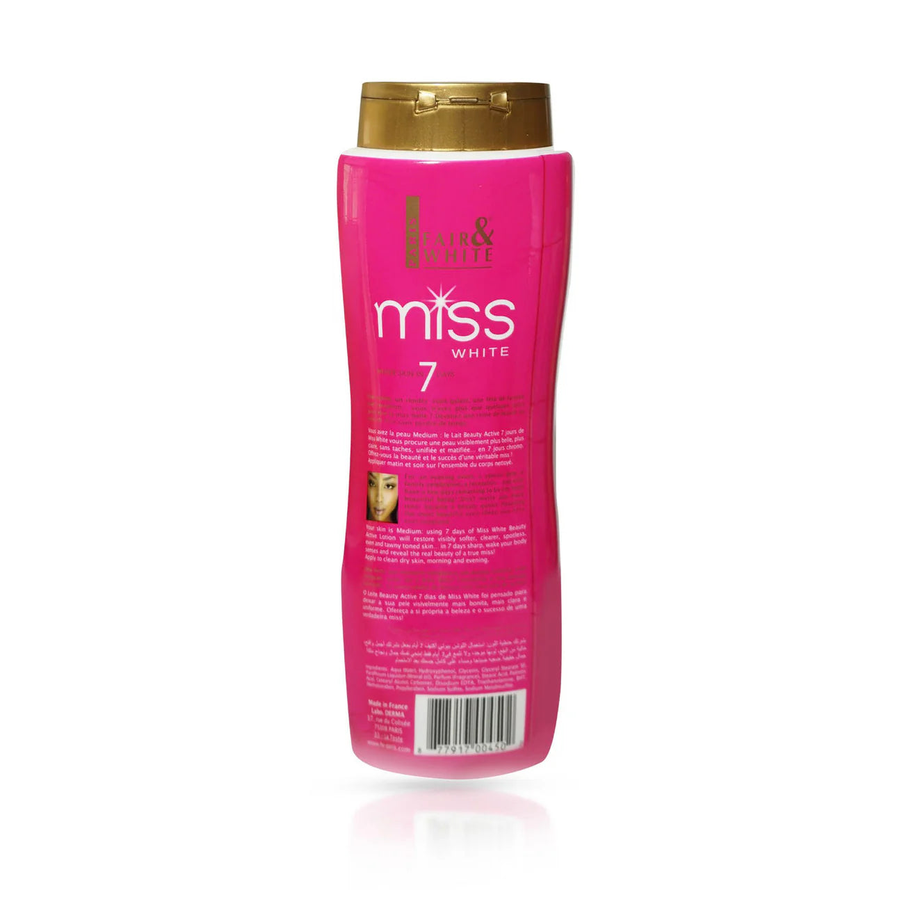 FAIR & WHITE MISS WHITE LIGHTING BODY LOTION IN 7 DAYS 17.6OZ