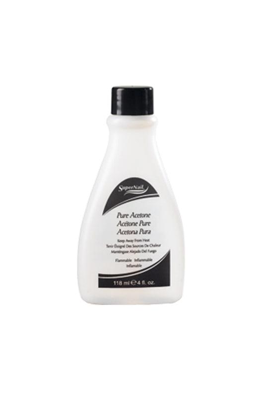 SUPER NAIL PURE ACETONE POLISH REMOVER 4 OZ