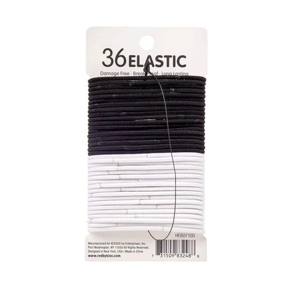 RED ELASTIC BANDS 36CT HEB07