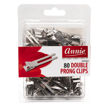 ANNIE 80 DOUBLE PRONG CLIPS 3192