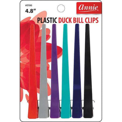 ANNIE 4.8" DUCK BILL CLIPS 3186