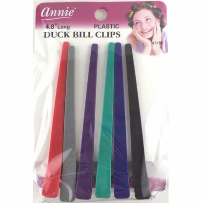 ANNIE 4.8" DUCK BILL CLIPS 3186
