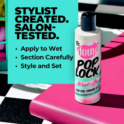 THE DOUX POP LOCK CURL.