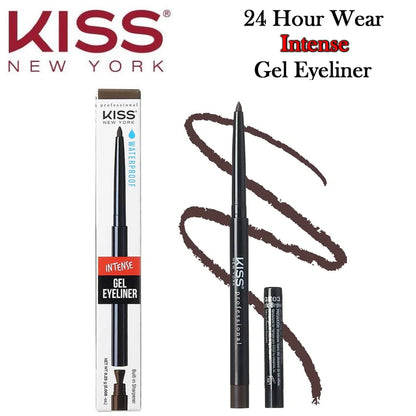 KISS INTENSE GEL EYELINER BLACK/BROWN GEO2