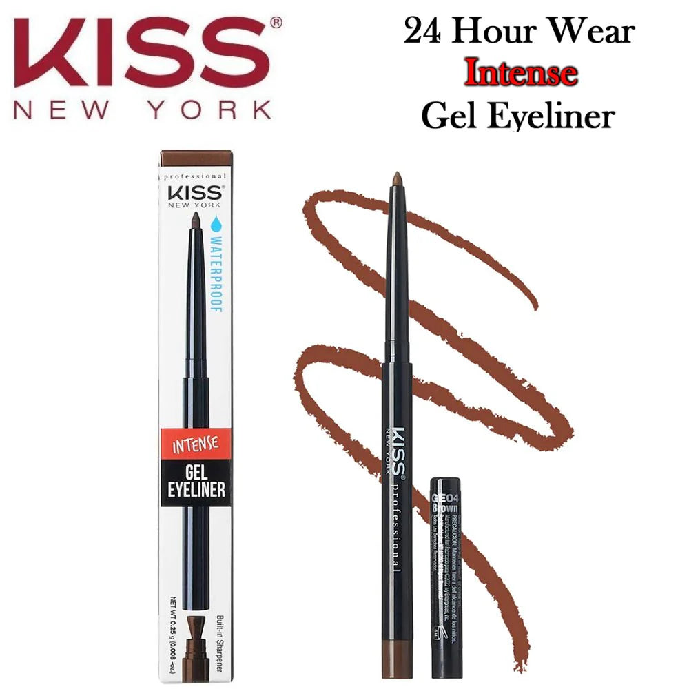 KISS GEL EYELINER BROWN GEO4