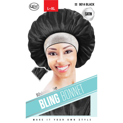 QFITT BLING BONNET  9018 BLACK
