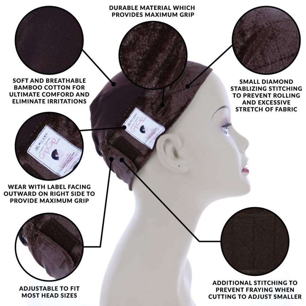 MOTIONC WIG CAP BROWN 101