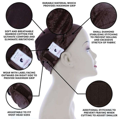 MOTIONC WIG CAP BROWN 101
