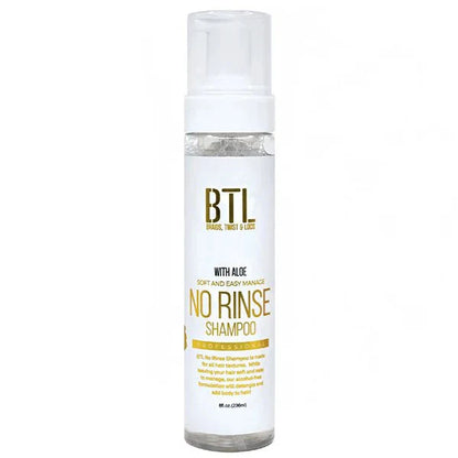 BTL NO RINSE SHAMPOO FOAM 8OZ
