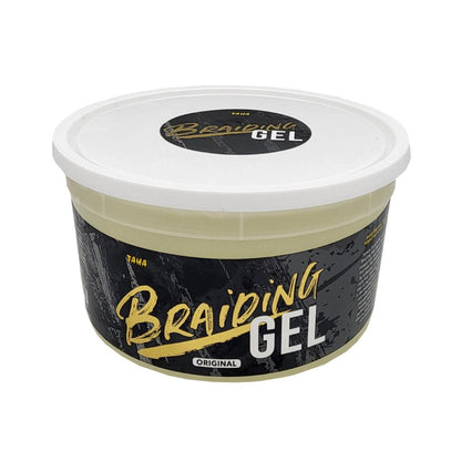 TAHA BRAIDING GEL  LOCS N LOC LEMON GRASS 16OZ