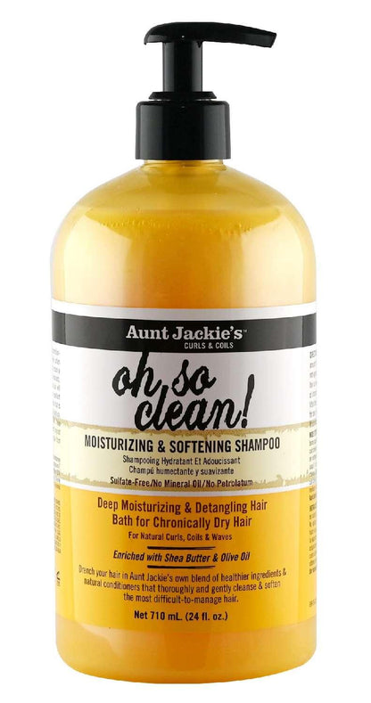 AUNT JACKIE MOISTURIZING & SOFT SHAMPOO 12 OZ