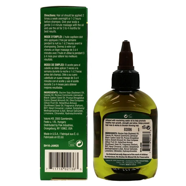 DIFEEL BLACK CASTOR OIL12OZ