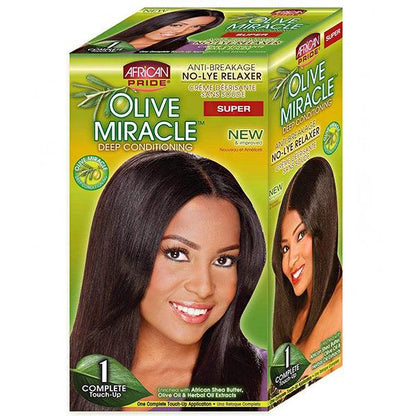 AFRICAN PRIDE N-LYE RELAXER KIT SUPER