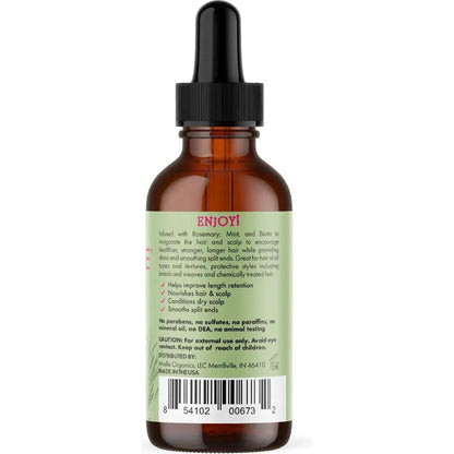 MIELLE ROSEMARY MINT SCALP AND HAIR OIL TREATMENT 2OZ