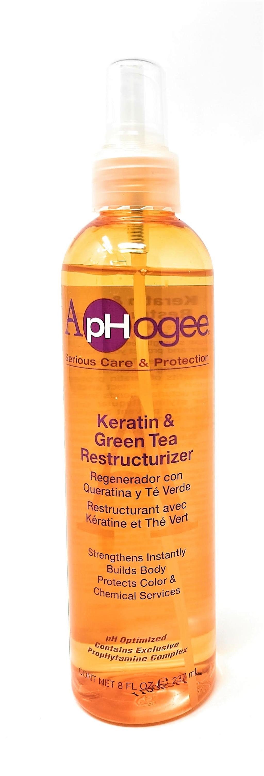 APHOGEE KERATIN GREEN-TEA RESTROCTURIN CONDTION 8 OZ