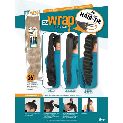ZURY EZ WRAP PONYTAIL STRAIGHT