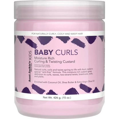AUNT JACKIE BABY CURLS CURLING & TWISTING CUSTARD 15OZ