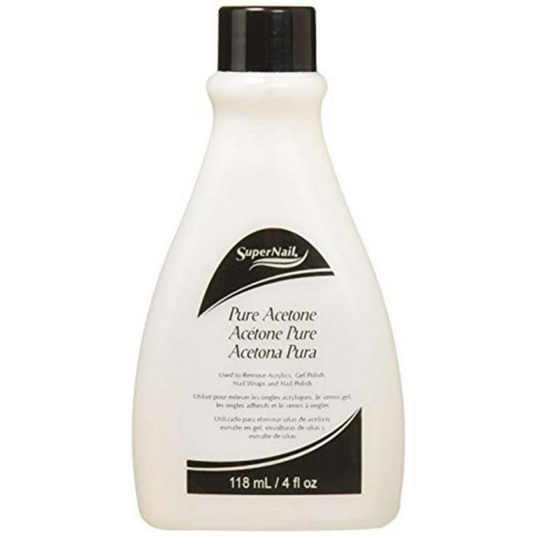 SUPER NAIL PURE ACETONE POLISH REMOVER 4 OZ