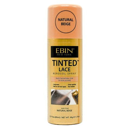 EBIN TINTED LACE SPRAY NATURAL BEIGE 2.7OZ