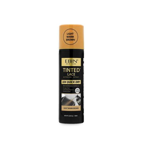 EBIN TINTED LACE SPRAY LIGHT WARM BROWN2.7OZ