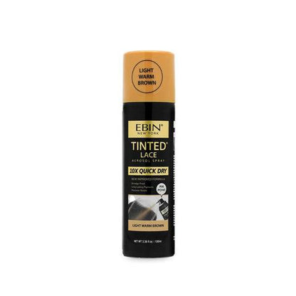 EBIN TINTED LACE SPRAY LIGHT WARM BROWN2.7OZ