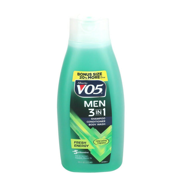 VO5 MEN 3 IN 1 SHAMPOO CONDITIONER BODY WASH