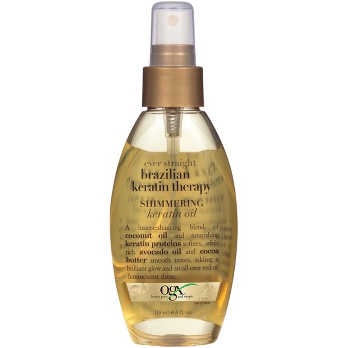 OQX KERATIN SM OIL 13OZ