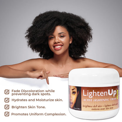 Omic LightenUp PLUS Active Lightening Cream - 100ml / 3.4 Oz