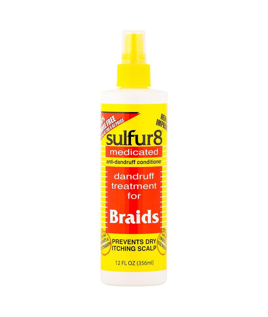 SULFUR 8 DANDRUFF TREAMENT BRAIDS 8 OZ