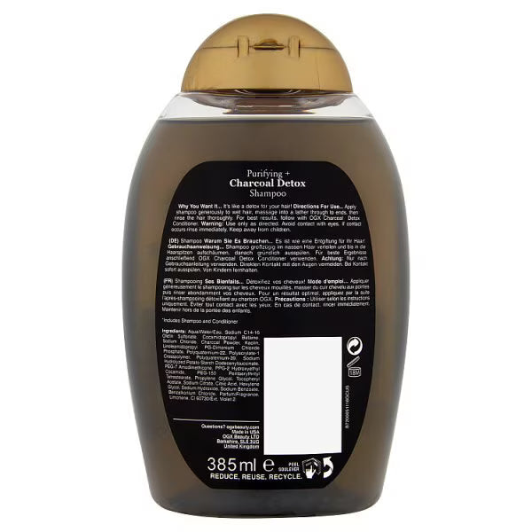 OGX CHARCCAOL DETOX SHAMPOO 13OZ