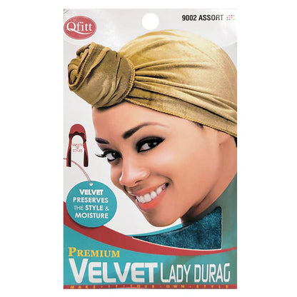 VELVET LADY DURAG ASSORT