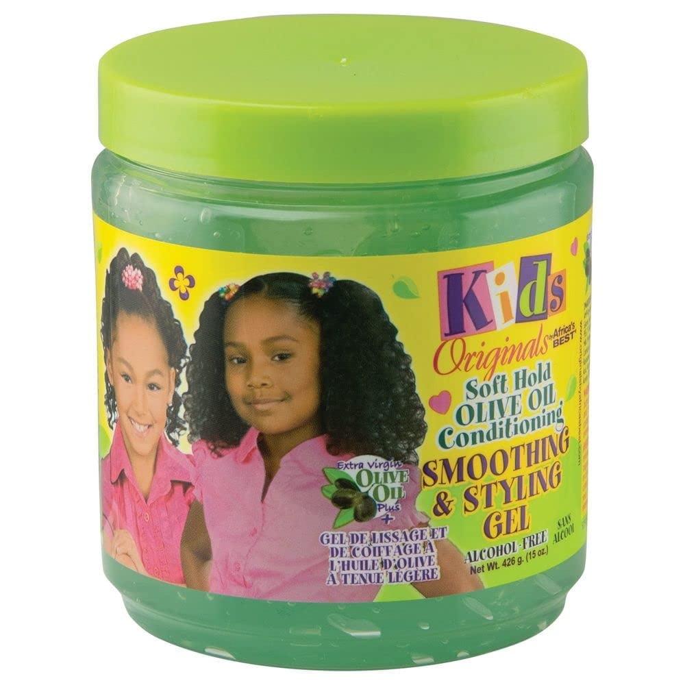 AF BEST KID SMOOTH & STYL GEL 15 OZ OLIVE