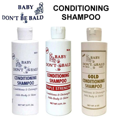 BABY DONT BE BALD CONDITIONER SHAMPOO 8OZ