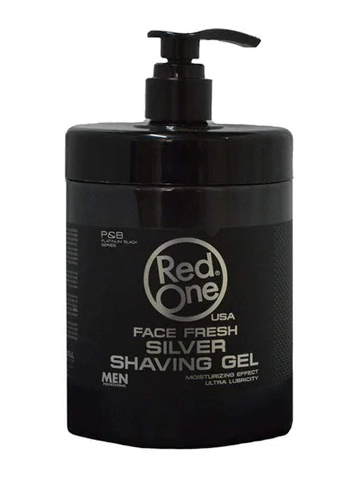 P&B RED ONE SLVER SHAVE GEL