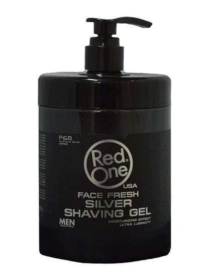 P&B RED ONE SLVER SHAVE GEL