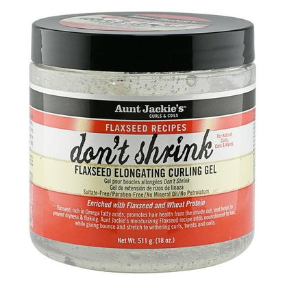 AUNT JACKIES FLAXSEED ELONGTING CURLING GEL 15 OZ