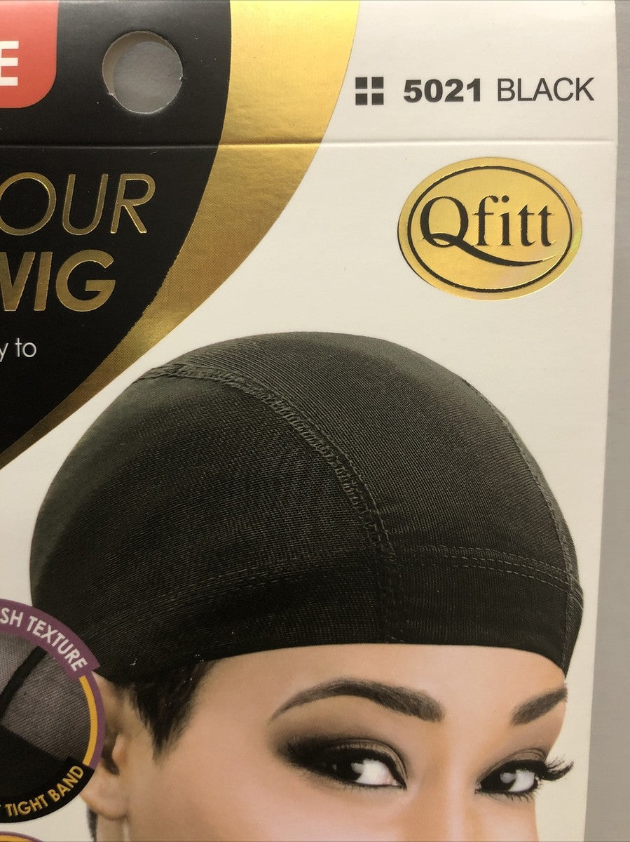 QFITT DOME WIG CAP 5021BK